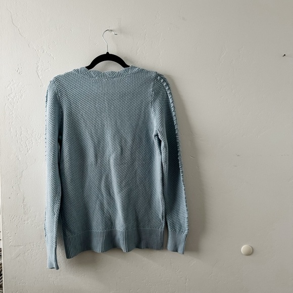 LOFT NWT knit sweater with scallop detail - Picture 4 of 4